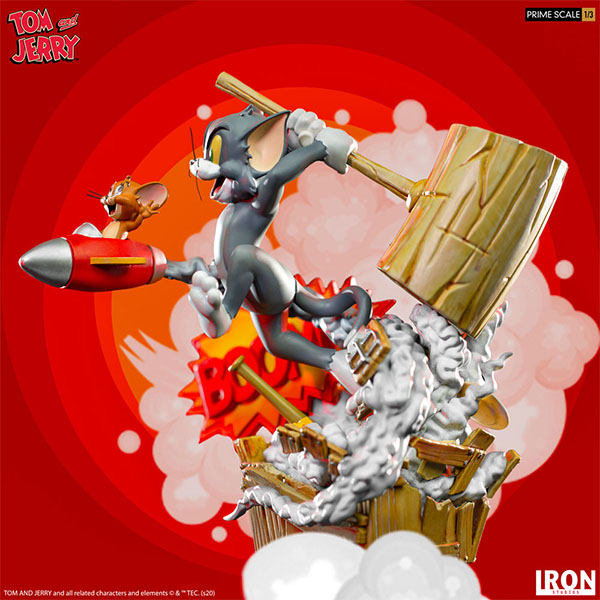 Iron Studios Tom and Jerry Prime Scale Third Scale Statue